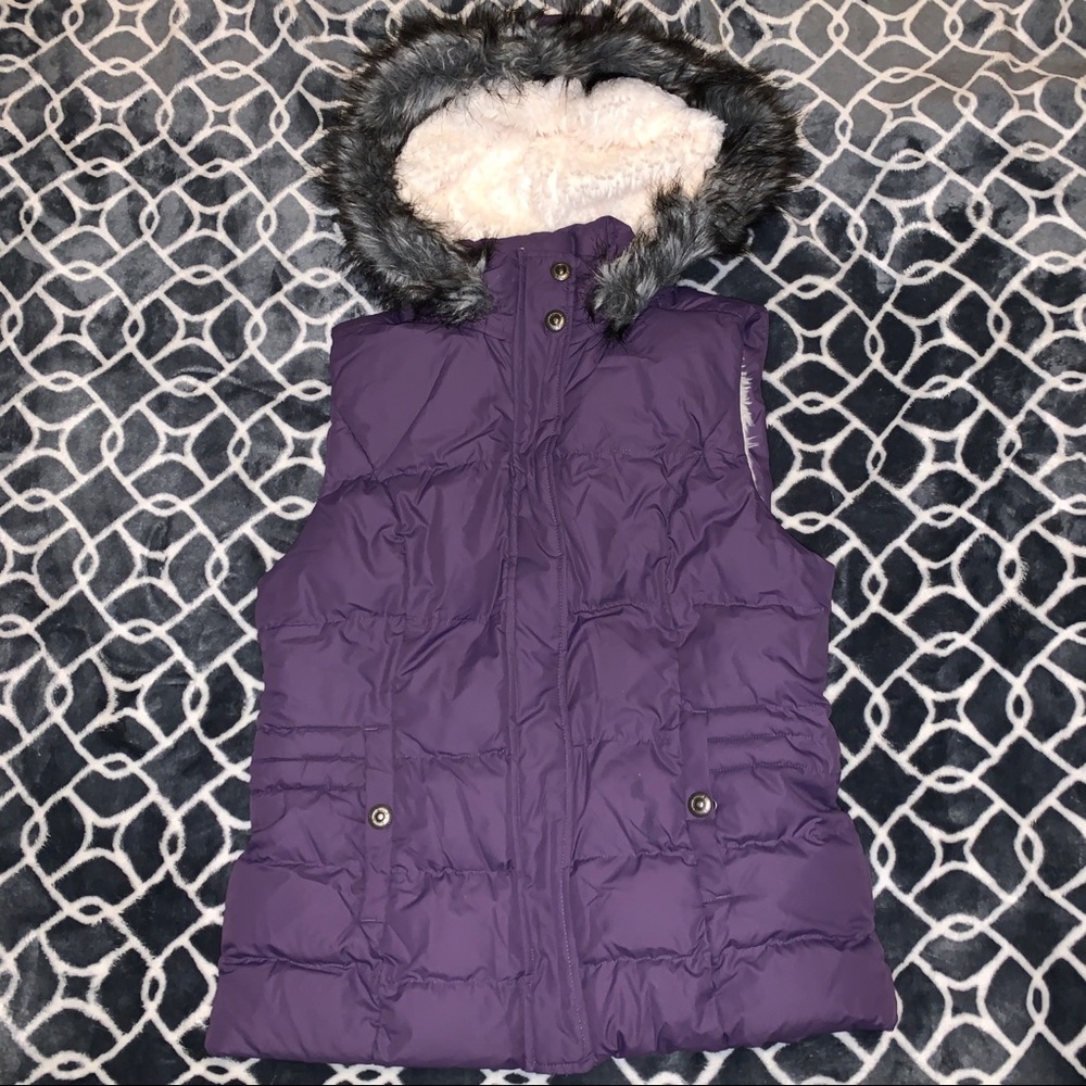 Purple Cozy Vest